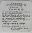Netherlands VPK Medal 1970 