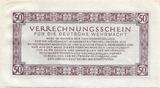 GERMANY - Military - Wehrmacht. 50 Reichsmark 1944. P M41 (2) UNC