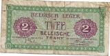 Belgium MPC - 2Franc 1946 P#2 (2)