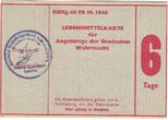 Belgium- Lebensmittelkarte German Wehrmacht 3 different dates. Rare!