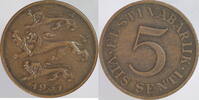   Estland, 5 Senti 1931  11.06 US$  +  40.75 US$ shipping
