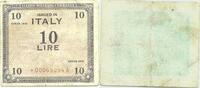 10 Lire  italy Star note and misprint! 