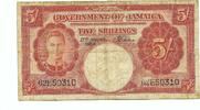 Jamaica 5 Shillings Pick 45 - 17.03.1960 -
