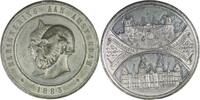 Netherlands Historical Medal Willem III & Emma - International Colonial Export Trade Exhibition - Mayer -