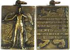 Belgium Plaquette WO II - Liberated and grateful Belgium to its victorious warriors -