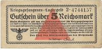 GERMANY - Military - POW. 2 Reichsmark 1939. RO519 (1) -