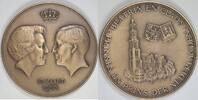 Nederland Penning Prinses Beatrix en Prins Claus 10 maart 1966 -