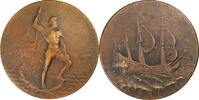 Netherlands Medal Historical Exhibition of Dutch Maritime Affairs in The Hague' by J.C. Wienecke -