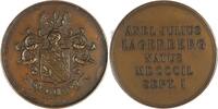 Sweden Medal Commemorating Axel Julius Lagerberg - by Robert Michaux -