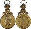 Belgium Medal Leopold II - Societe des Maitres D'armes Concours -