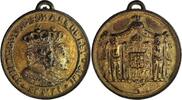 Medal 1892 Golden Wedding Anniversary of King Christian IX and Queen Louise of Denmark VF