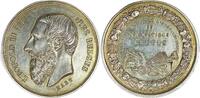 Belgium Silver Prize Medal Leopold II - Provincial Horticultural and Botanical Society of Bruges - By Hart EF