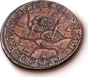 The Netherlands  1599. Expeditie Brazilië en verovering St. Thomas door admiraal Van der Does. Betts 20 EF