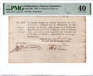 The Netherlands 2 gulden en 5 stuivers 1795 recepis Schiedam PMG 40