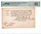 The Netherlands 9 stuivers 1795 recepis Schiedam PMG 45