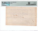 The Netherlands 9 stuivers 1795 recepis Schiedam PMG 45