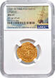 The Netherlands Gold ducat Utrecht 1729 – Vliegent Hert NGC MS 62 Vrijwel BU