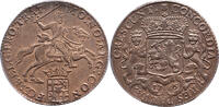 The Netherlands 1/2 zilveren rijder Utrecht 1786 PCGS MS 62 Vrijwel BU