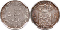 The Netherlands East Indies 1/4 gulden 1898 Nederlands Indië 1898 NGC MS... 343.47 US$  +  29.11 US$ shipping