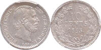 The Netherlands 10 cent 1853 1853 Willem III PCGS MS 62 st 756.79 US$  +  29.11 US$ shipping
