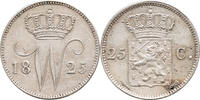 The Netherlands 25 cent 1825 Utrecht 1825U Willem I vz+ 1,686.23 元  ＋  224.83 元 运费