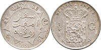 The Netherlands East Indies 1/4 gulden 1858 Nederlands Indi&euml; 1858 vz+ 1,049.21 元  ＋  224.83 元 运费