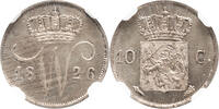 The Netherlands 10 cent 1826 Utrecht 1826U Willem I NGC MS 64 FDC,PL 2,810.39 元  ＋  224.83 元 运费
