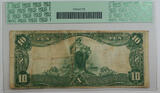 Banknoten Dollar 1902 Ten  $10 First National Bank Emporia, VA FR# 626 PCGS VF-20 Details PCGS VF-20, Details-Small Edge Split, Minor Stains