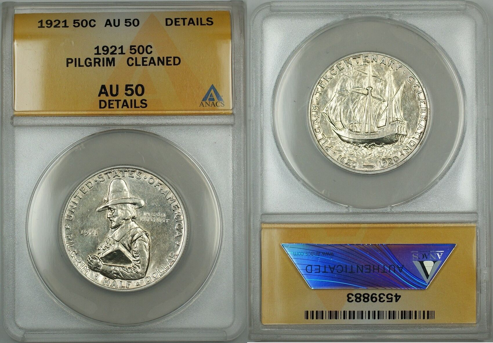 50 details. Монета 1 доллар 1921 с тайником.
