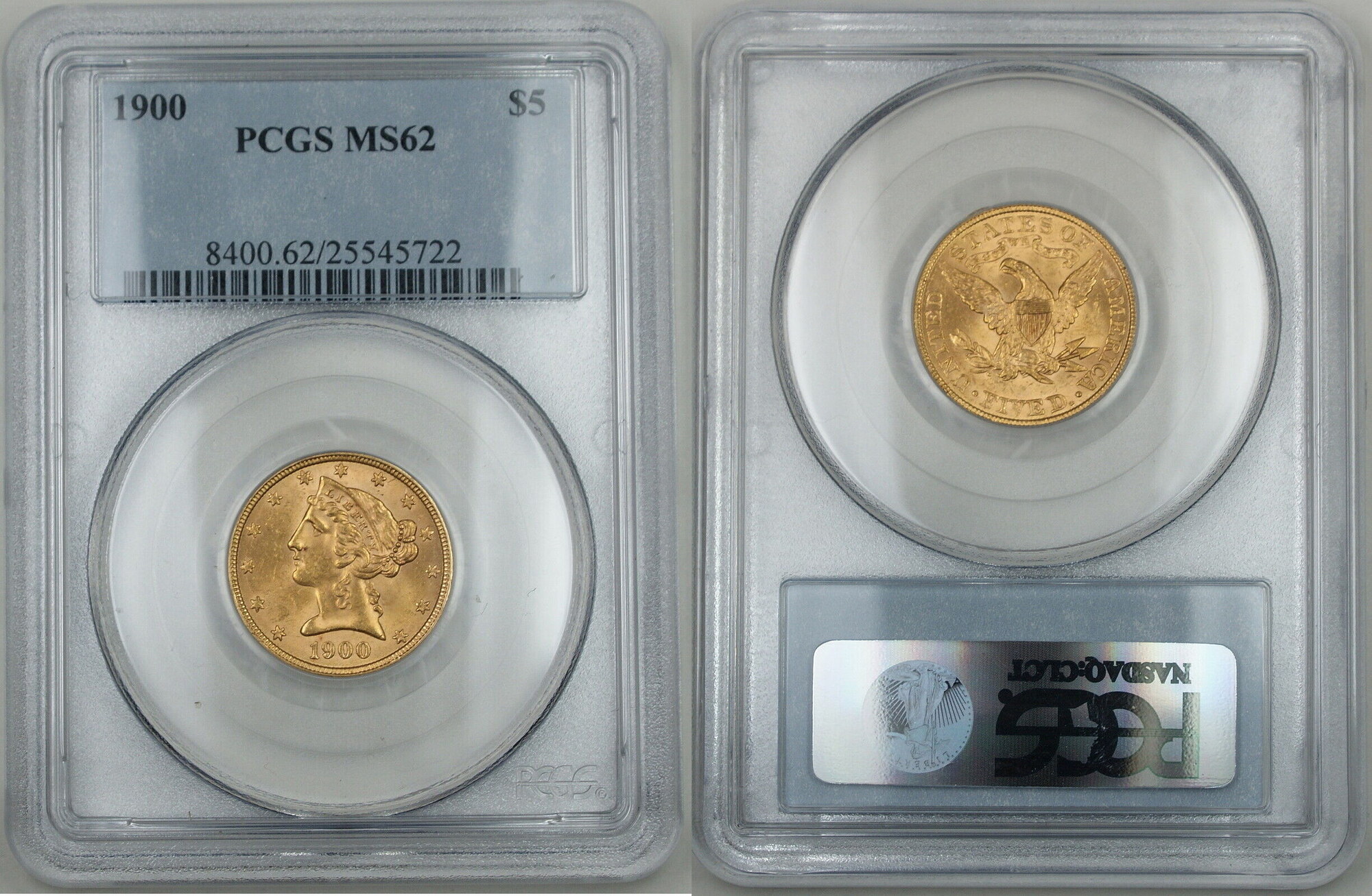 インド ジャイプル 1903年 1ルピー PCGS MS62 - 旧貨幣/金貨/銀貨/記念硬貨