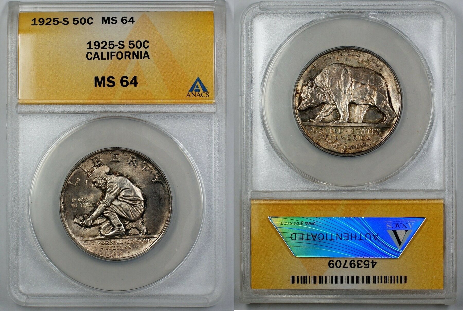 1878 Монета. 1/2 Доллара США 1895 Г. барбер o. 50 details