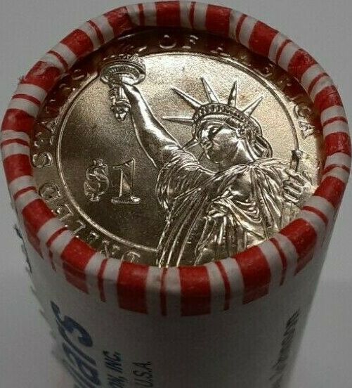 USA 2011 Andrew Johnson Presidential Dollar Roll BU 25 1 Coins