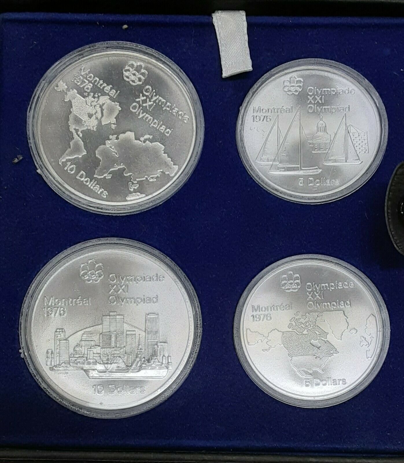 Kanada 1973 Canada Montreal Olympic Games .925 Silver Four