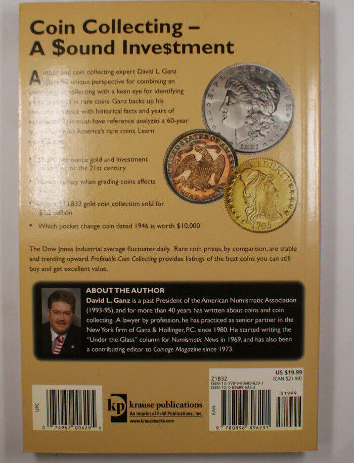 Profitable Coin Collecting David L. Ganz Normal Used Book