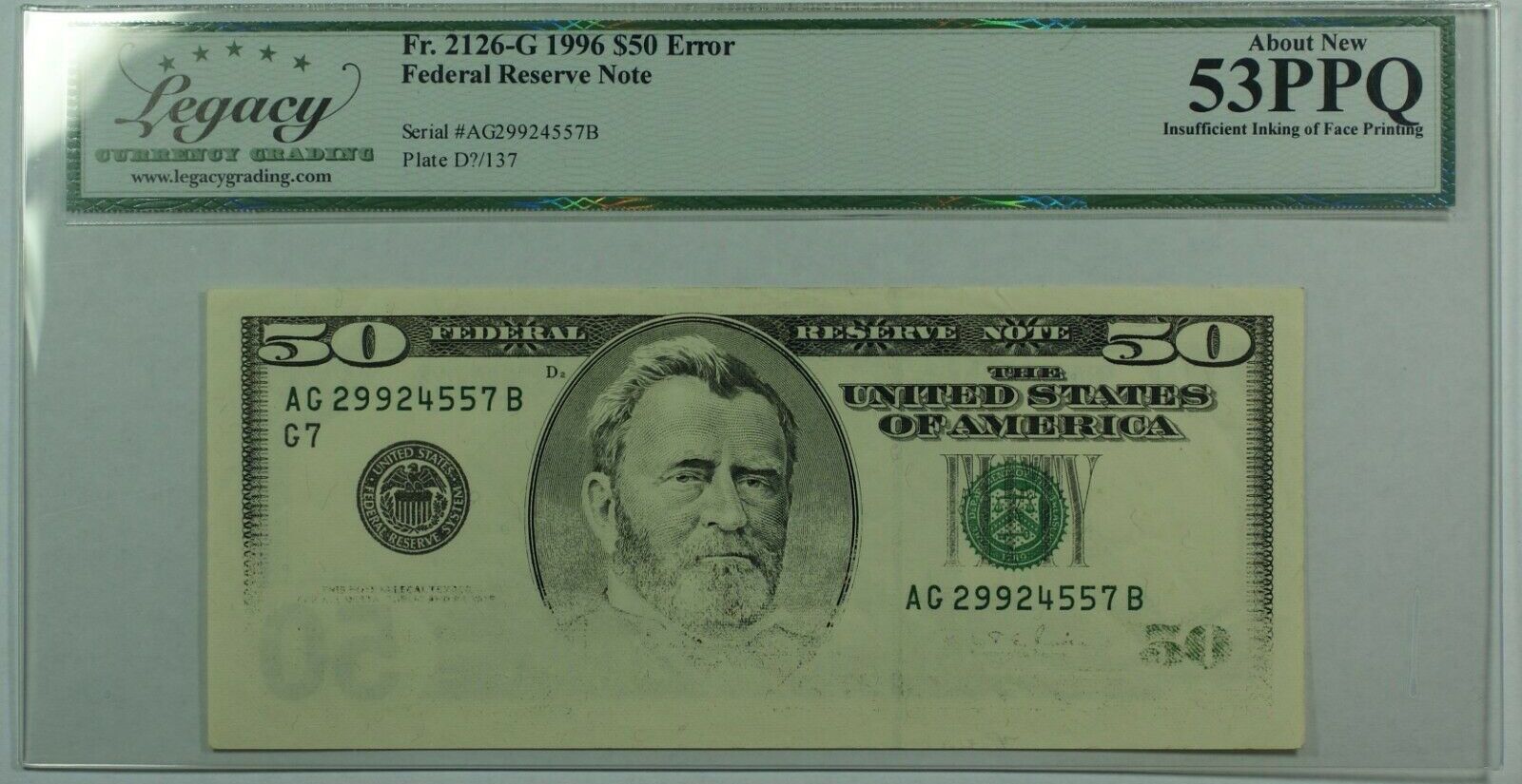 A record number of $50 bills were printed last year. It's not why