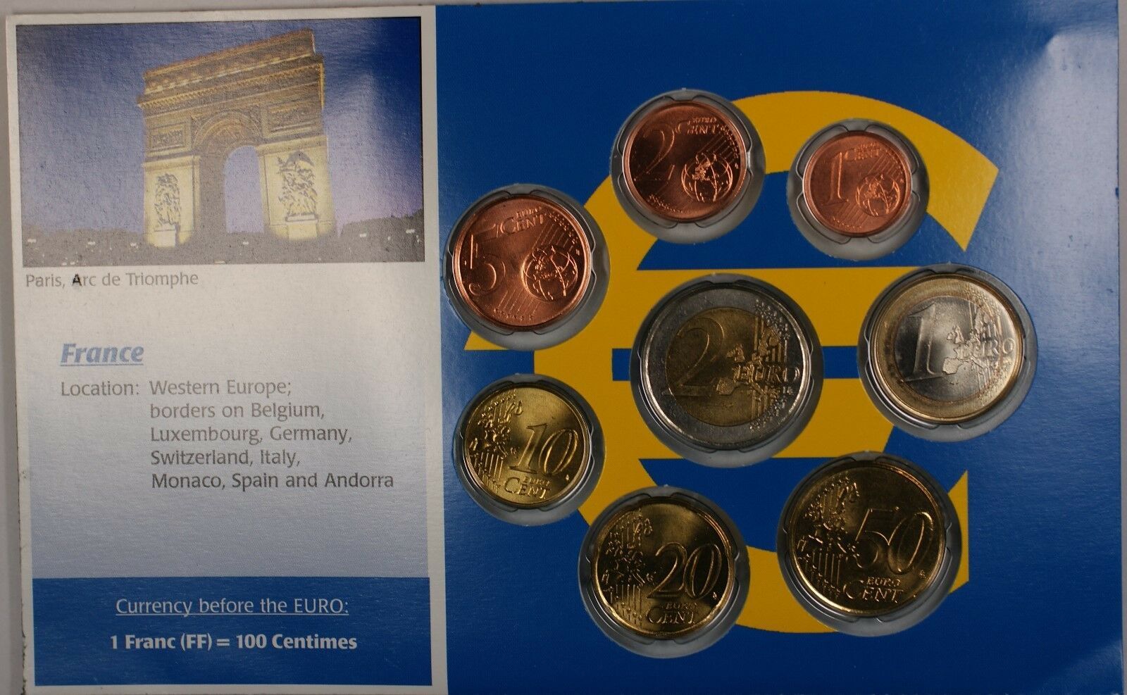 50 Cent Euro France 1999 coin