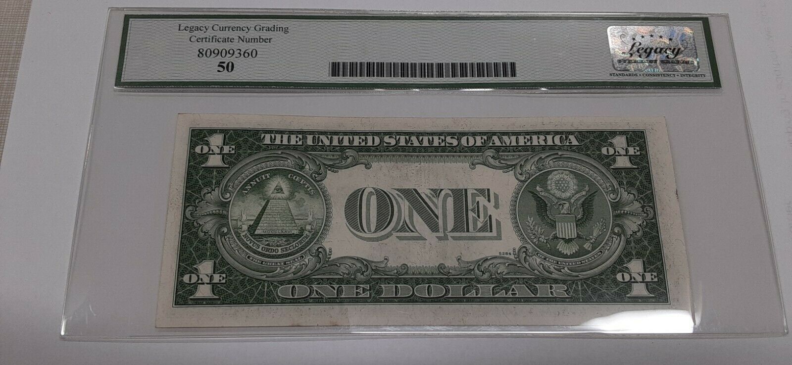 1935D $1 Silver Certificate, Wide Design