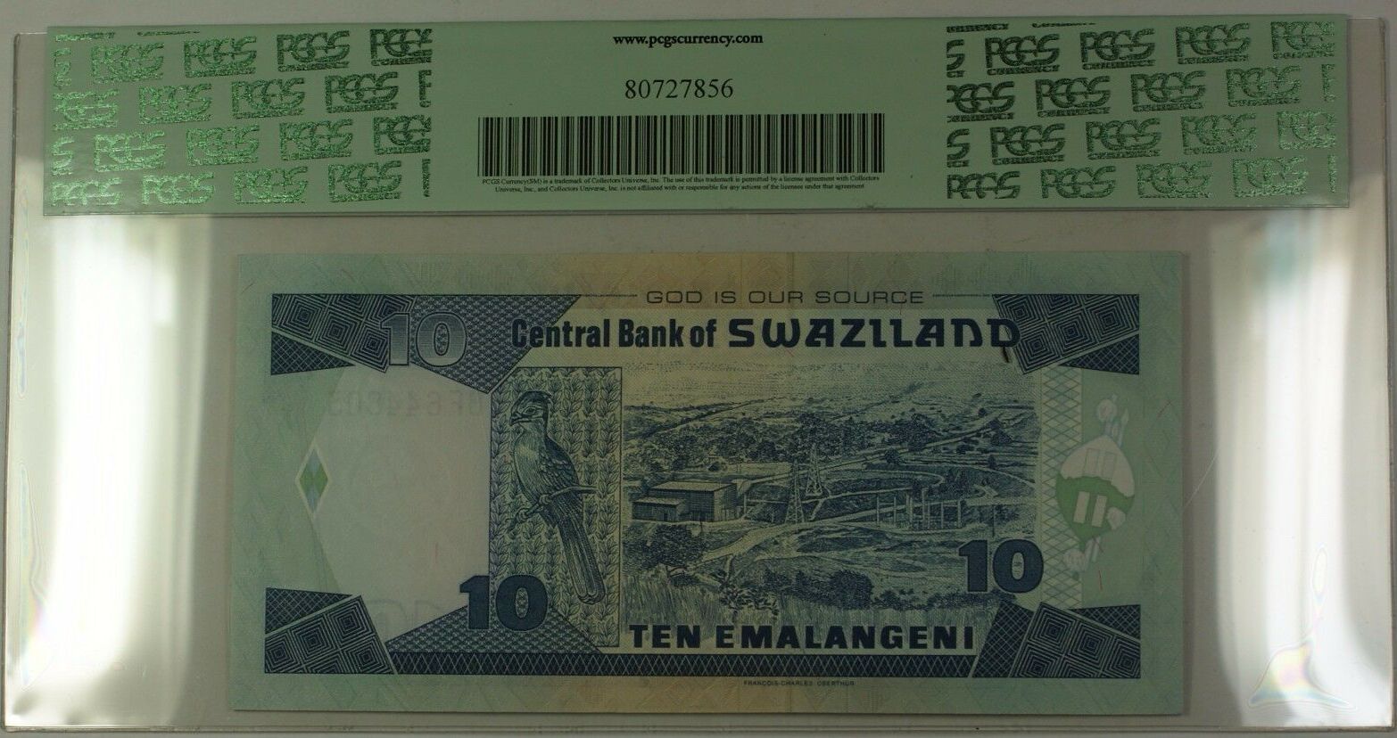 アンティークコイン コイン 金貨 銀貨 [] SWAZILAND banknote 10