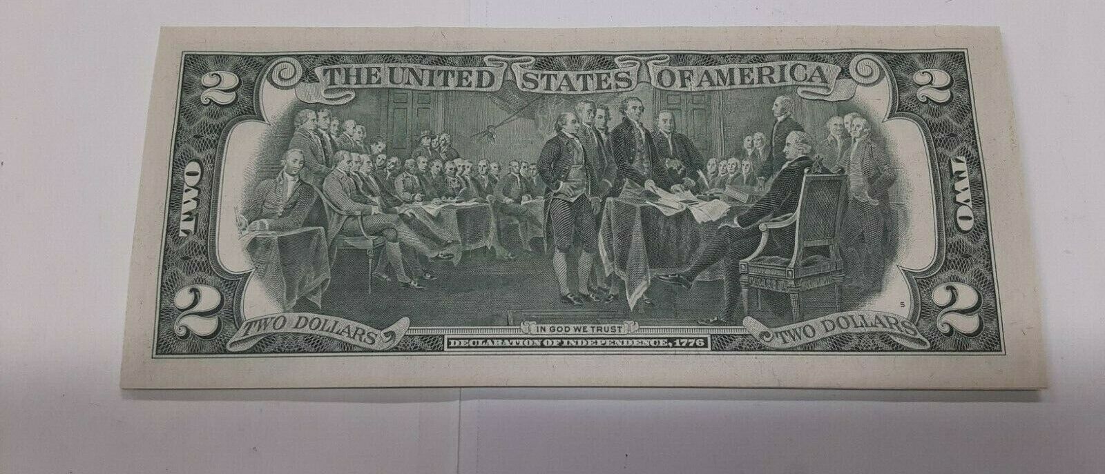 1976 $2 Federal Reserve Note CU 