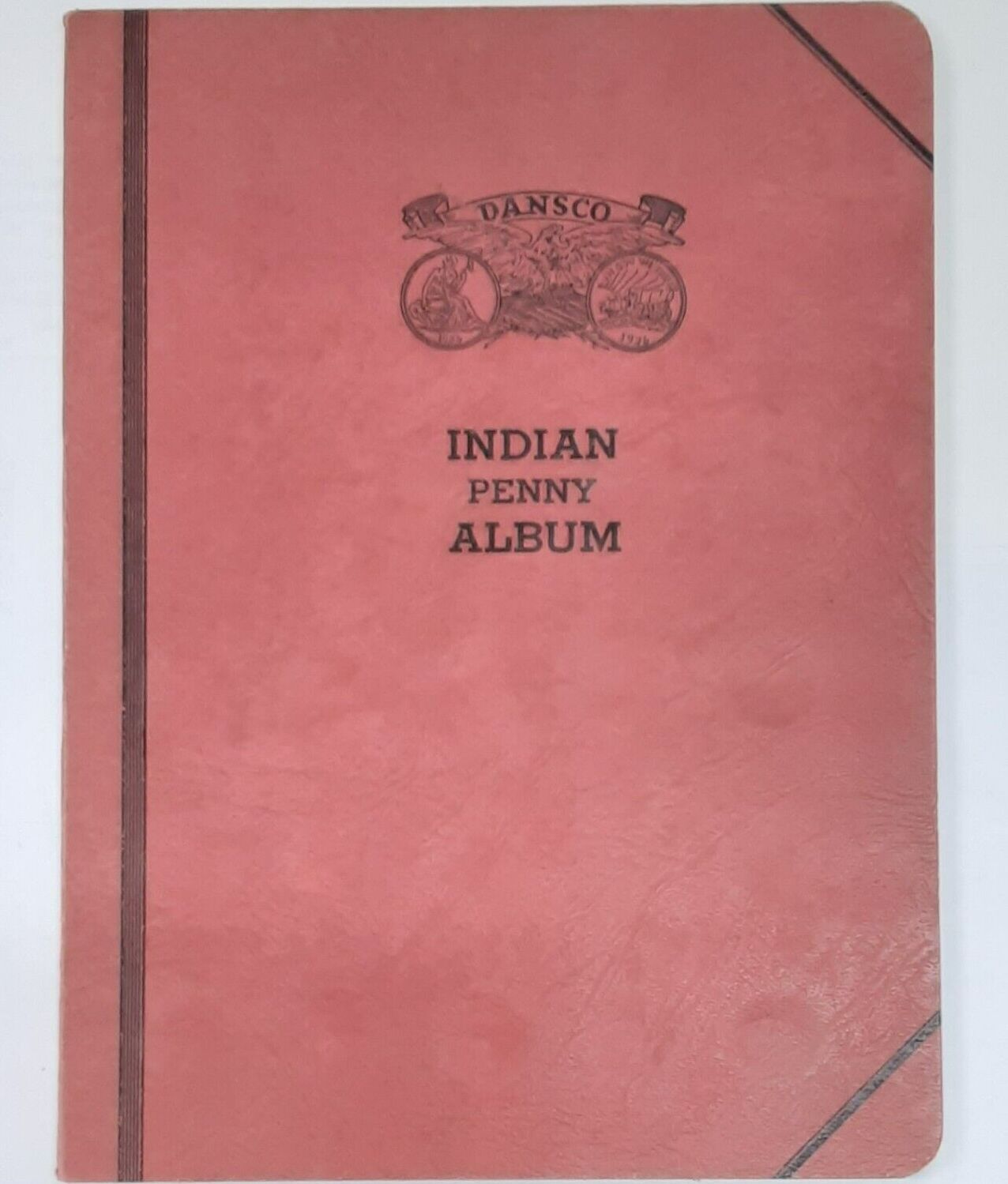 Vintage Red Coin Book 