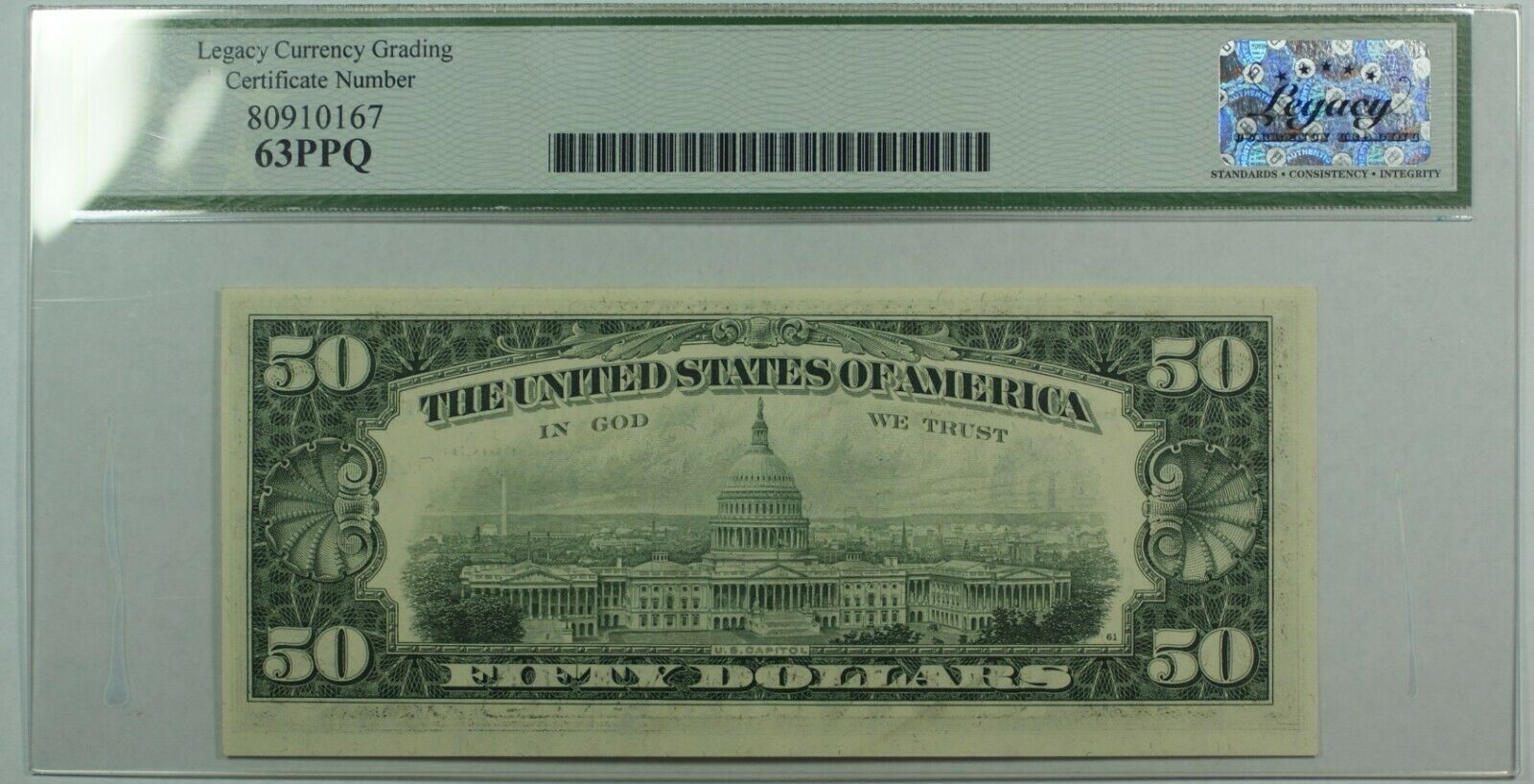 1977 Series 50 Dollar Federal Reserve selling Note-Chicago ILL