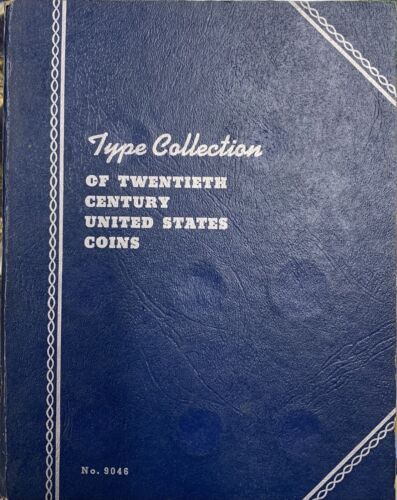 20Th Century US Coins-Type Coin Collection-In Whitman Folder (XX