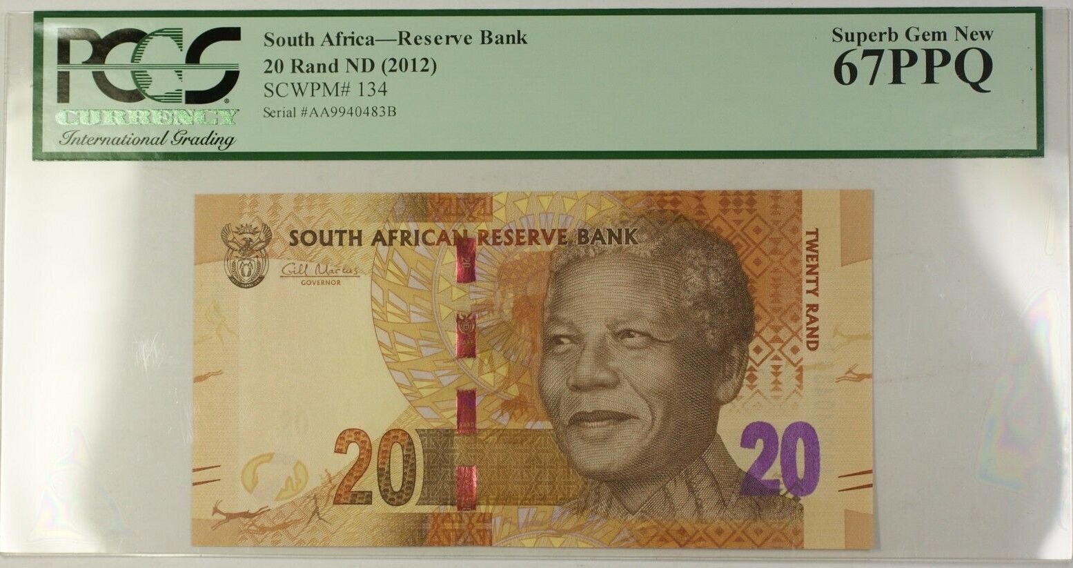 South Africa 20 Rand - www.xlshiba.com