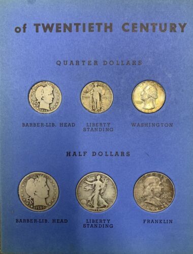 20Th Century US Coins-Type Coin Collection-In Whitman Folder (XX