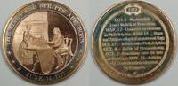 Exonumia Bronze History of the U.S. the Stars and Stripes are Born Proof Medal -