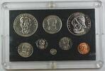 Weltmünzen Republic of Panama Mint State Coin Set With 8 GEM Coins Fineness ERROR -