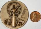 Exonumia Bronze Nation of Georgia High Relief Thbilissi Capitol Uncirculated Medal -