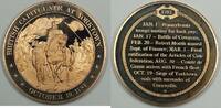 Exonumia Bronze History of the U.S. British Capitulate at Yorktown Proof Medal -