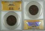 USA Large Cent Braided Hair 1c ANACS EF-45 Details Scratched GK -