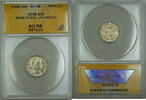 USA Dime Barber Silver 10c ANACS AU-58 Details (Scratched - Polished) GK -
